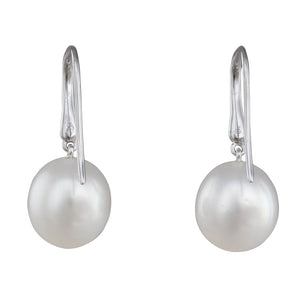 South Sea Pearl & Diamond Hooks