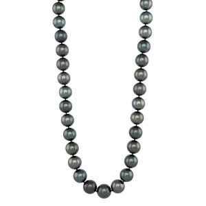 Round Dark Green Tahitian Strand