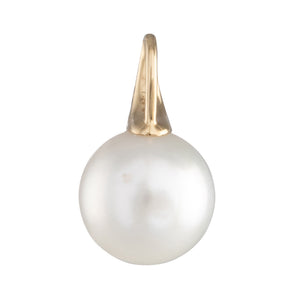 11mm South Sea & Diamond Pendant