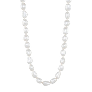 White South Sea Keshi Pearl Strand