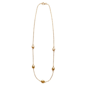 Scattered Gold South Sea Necklace