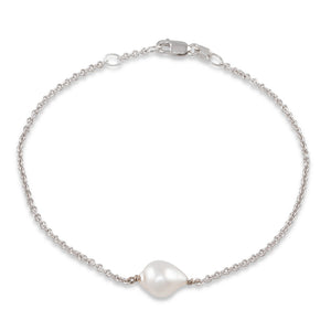 Single Keshi Pearl Bracelet