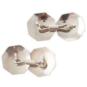 Art Deco Engraved Cufflinks