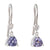 Lavender Spinel Drop Earrings