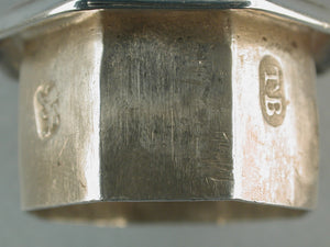 Three George I Octagonal Castors