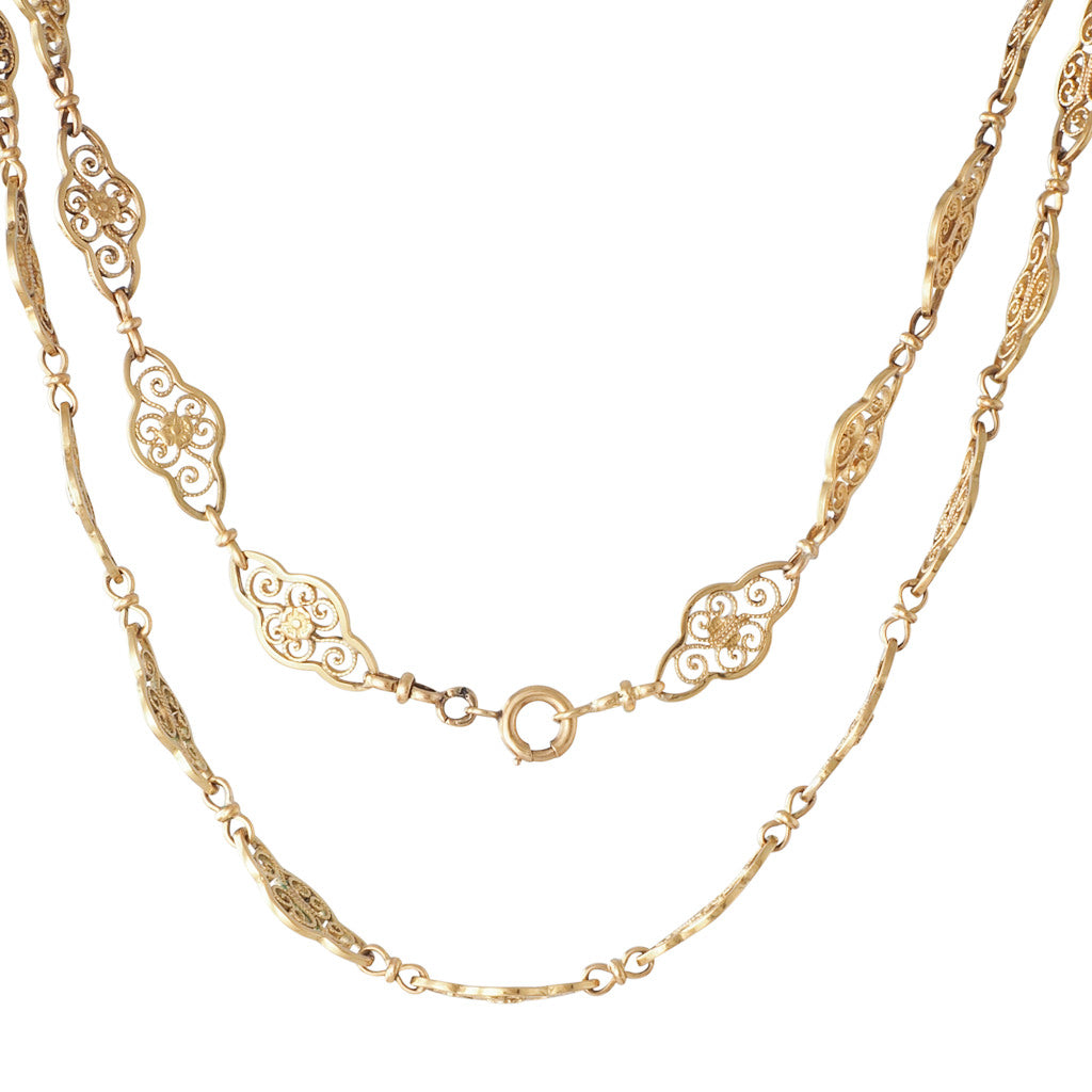 French Filigree Chain