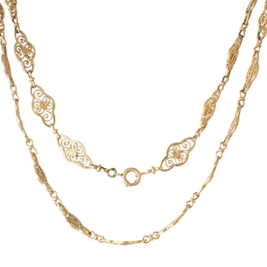 French Filigree Chain