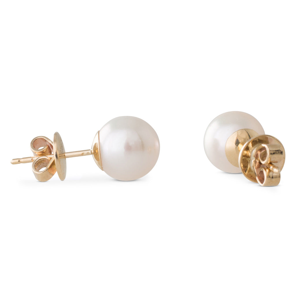 7.5 - 8mm Round Akoya Studs