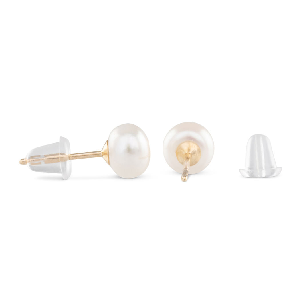 6.5-7mm Button Freshwater Studs