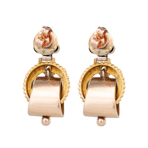 Antique Gold Earrings