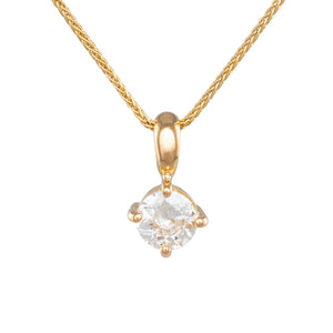 0.48ct Old Cut Diamond Pendant