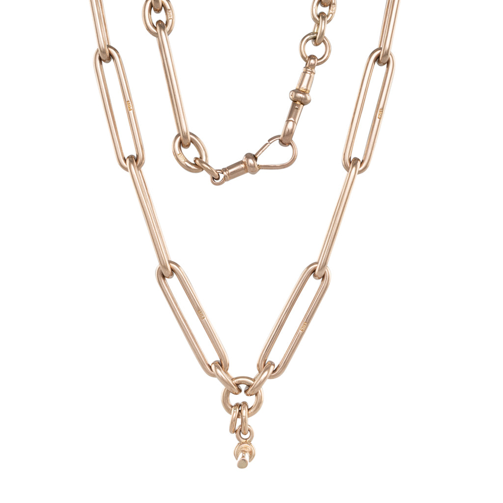 Trombone Link Fob Chain
