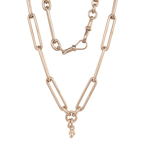 Trombone Link Fob Chain