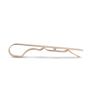 Rose Gold Tie Bar