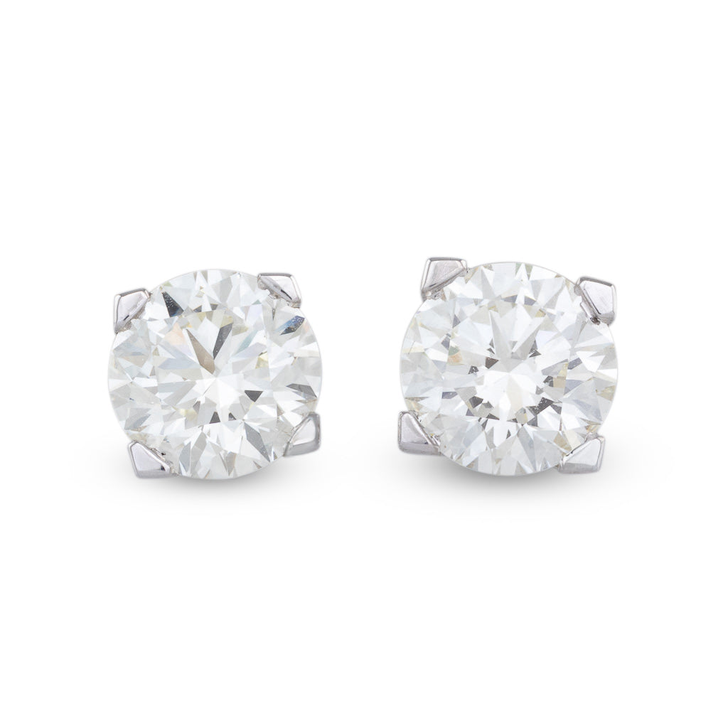 Diamond Stud Earrings 4.03ct