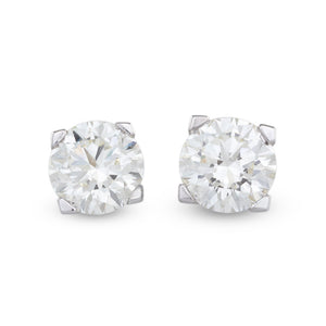 Diamond Stud Earrings 4.03ct