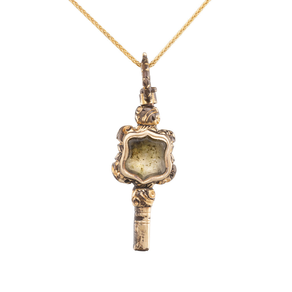 Gold Cased Watch Key