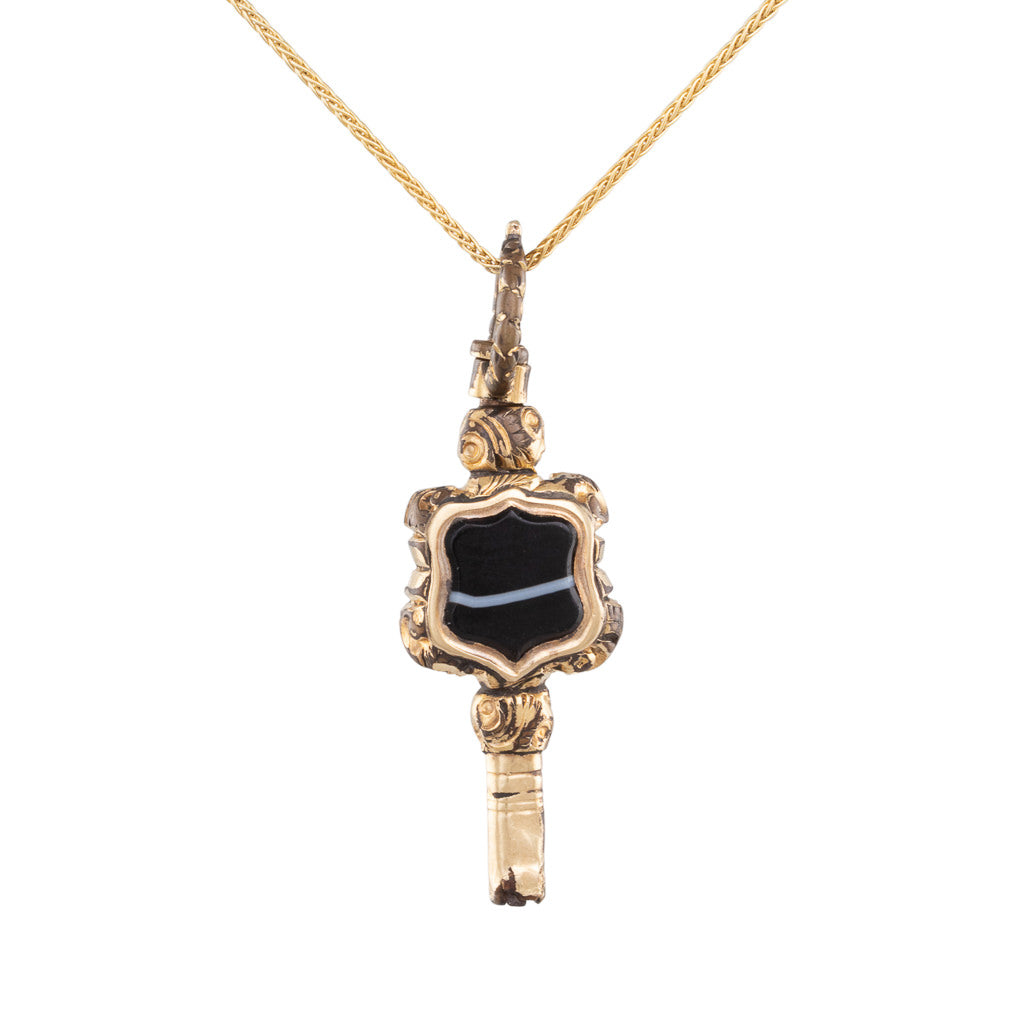 Gold Cased Watch Key
