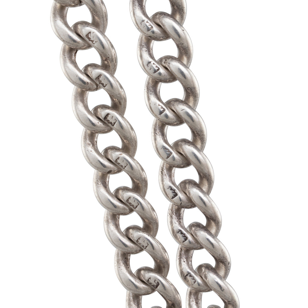 Antique Silver Fob Chain