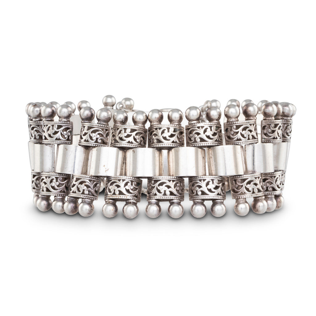 Antique French Silver Bracelet