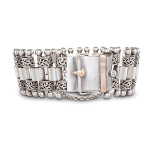 Antique French Silver Bracelet
