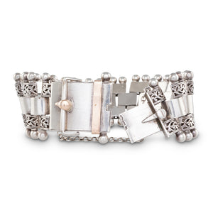 Antique French Silver Bracelet