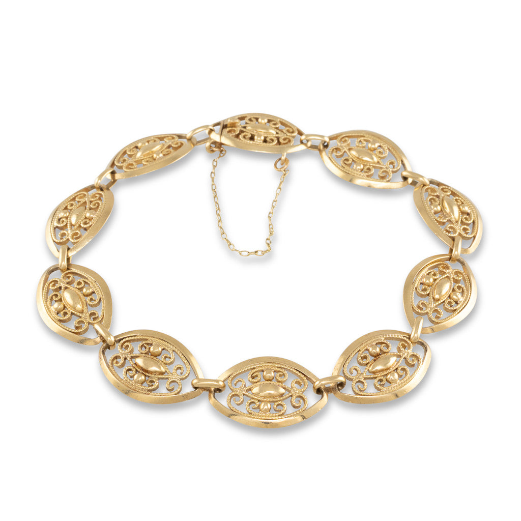 French Antique Gold Bracelet