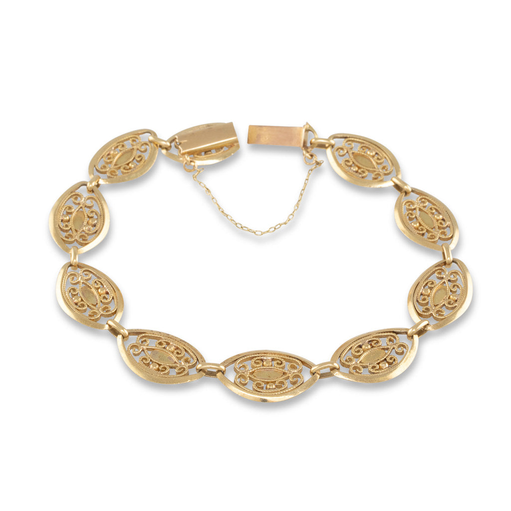 French Antique Gold Bracelet