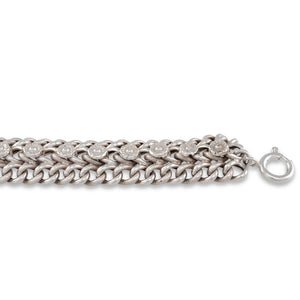 French Silver Bracelet