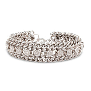 French Silver Bracelet