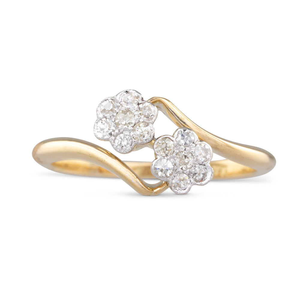 Diamond Toi et Moi Ring