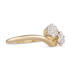 Diamond Toi et Moi Ring