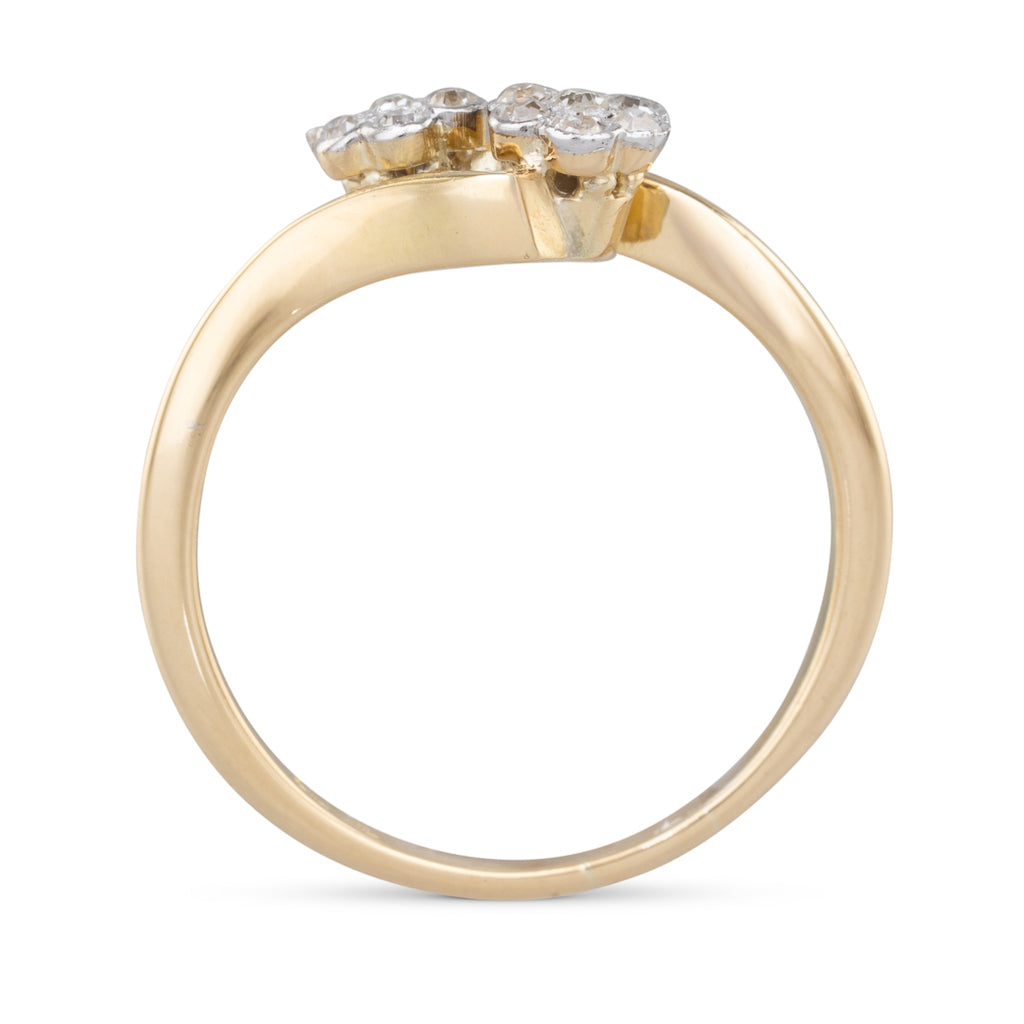 Diamond Toi et Moi Ring