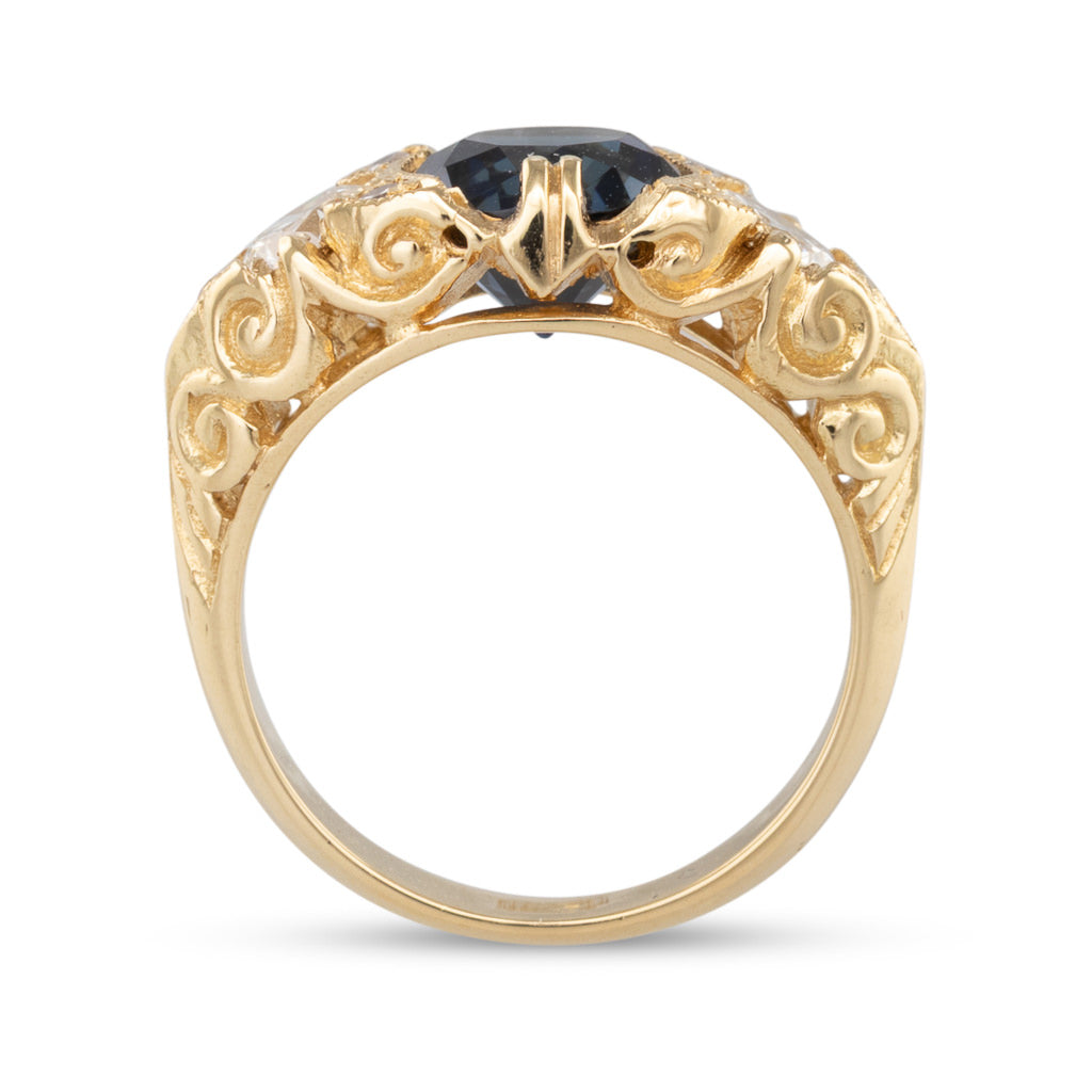 Antique Style Three Stone Ring
