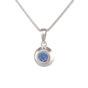 Sapphire and Diamond Pendant