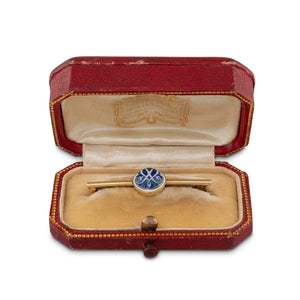 Boxed Cartier Enamel Brooch