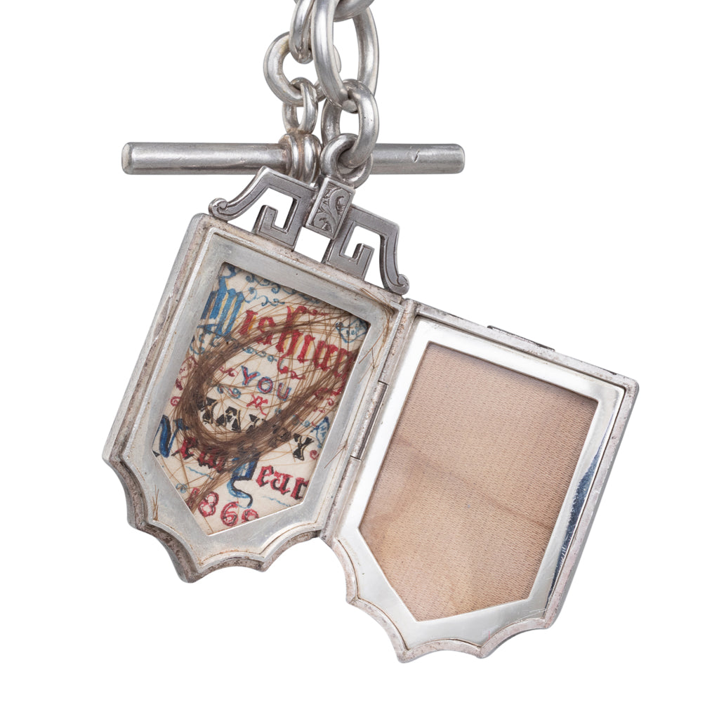 Antique Fob Chain and Locket