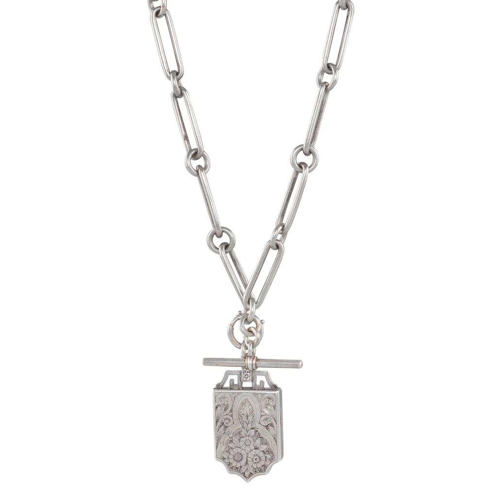 Antique Fob Chain and Locket