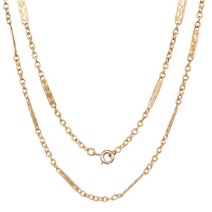 French Antique Gold Chain