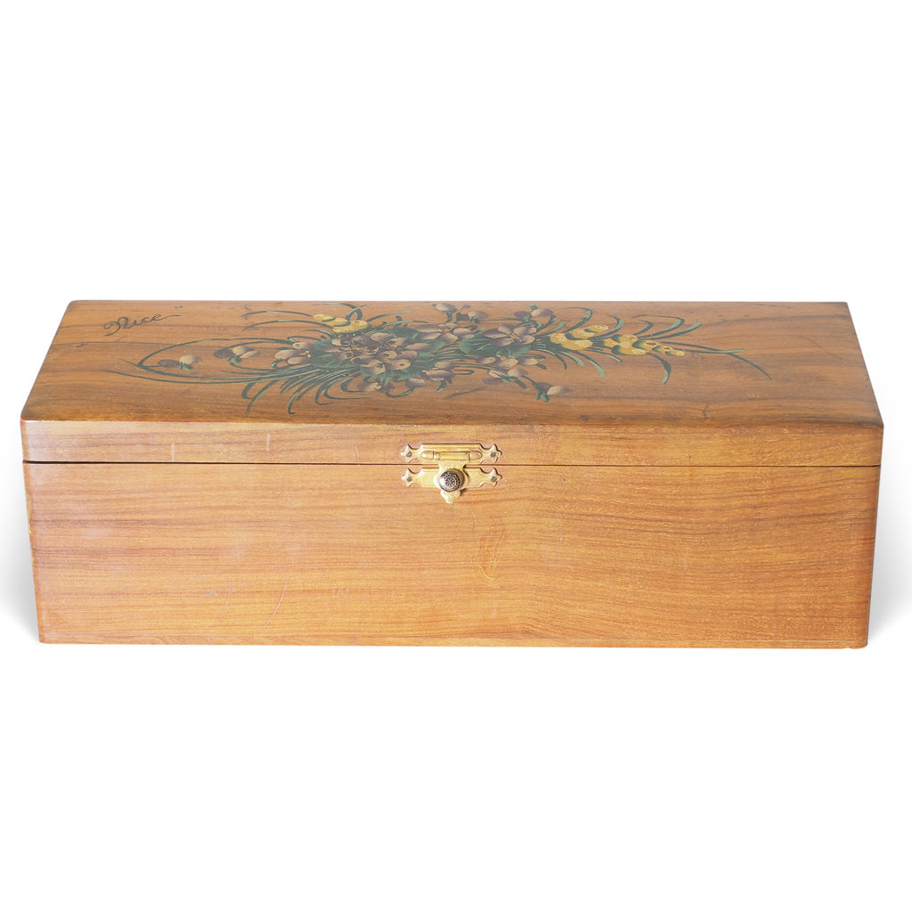 A Wooden Hand Painted Box