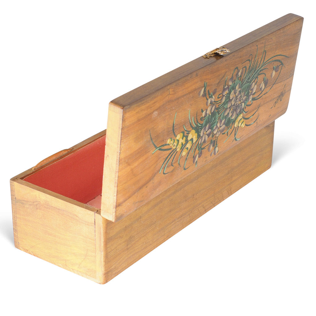 A Wooden Hand Painted Box