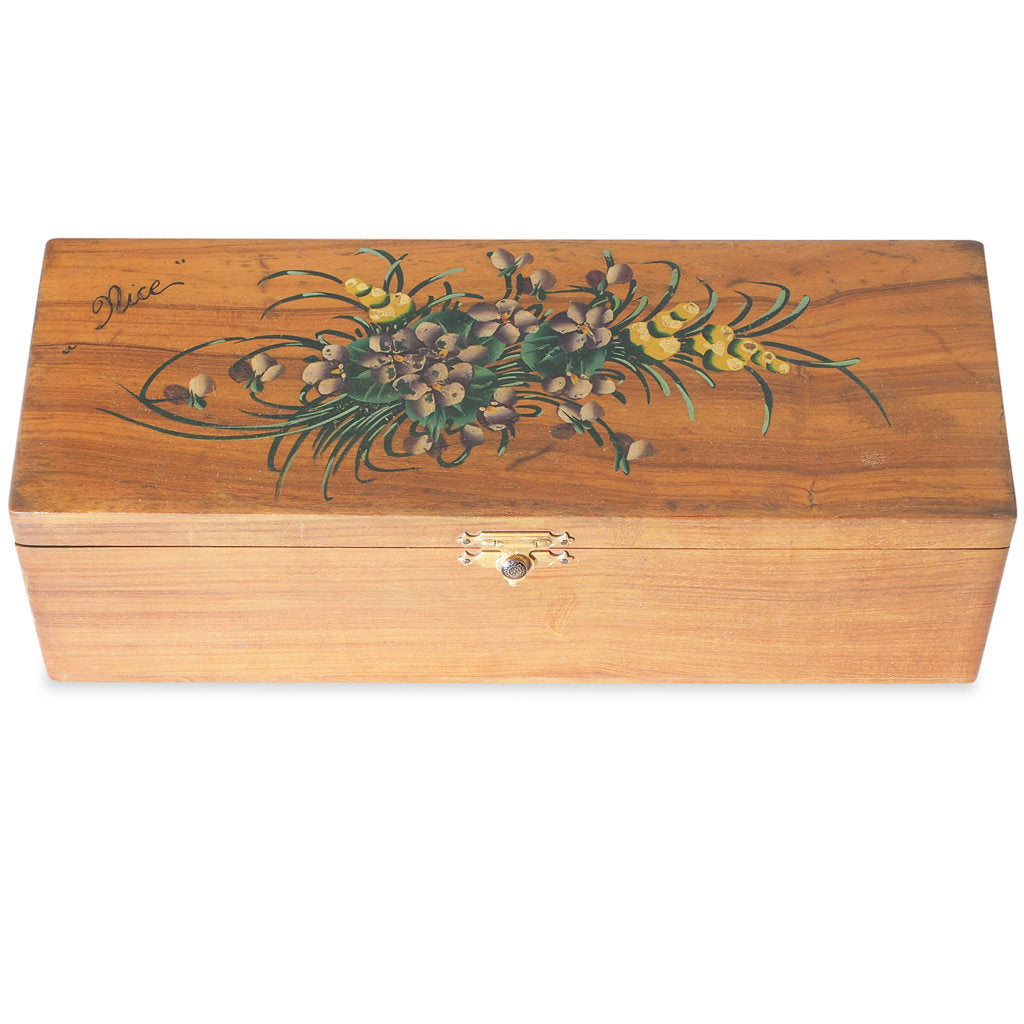 A Wooden Hand Painted Box