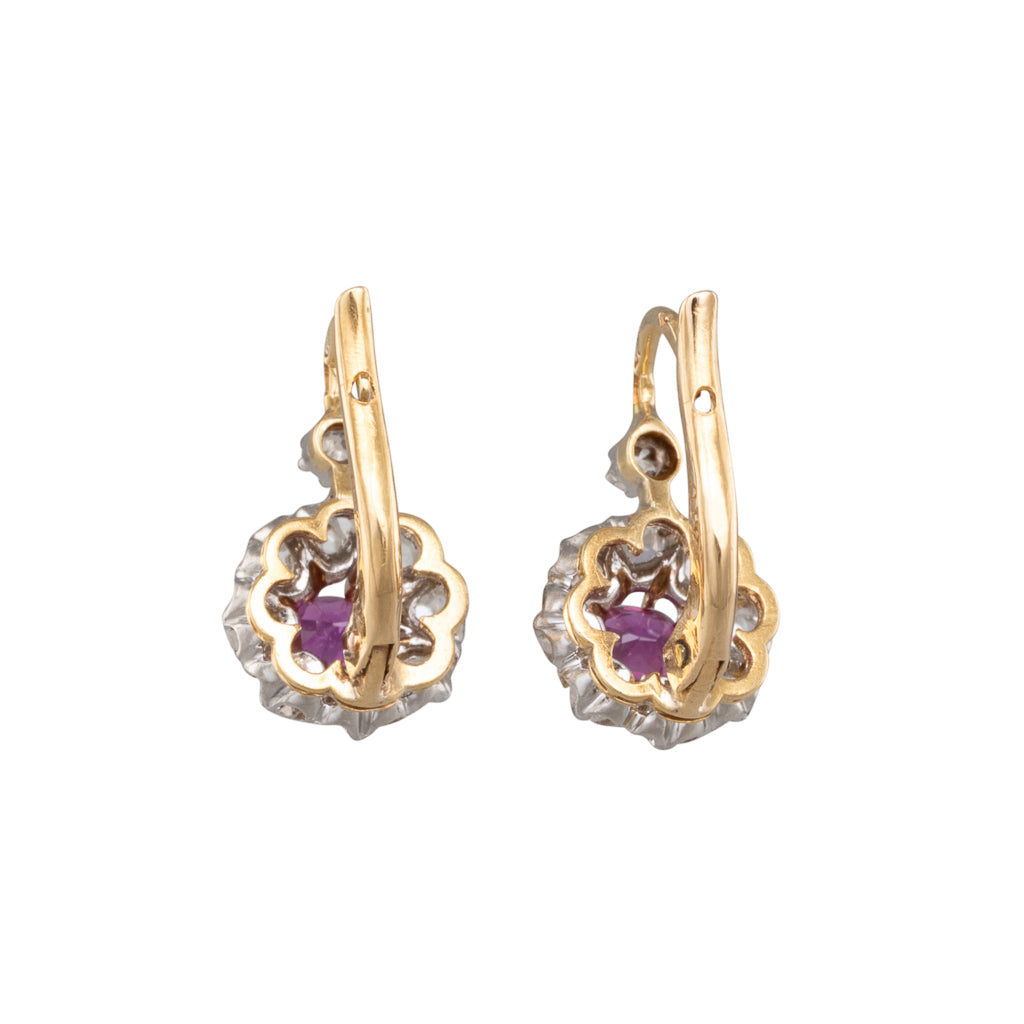 Antique Cluster Earrings