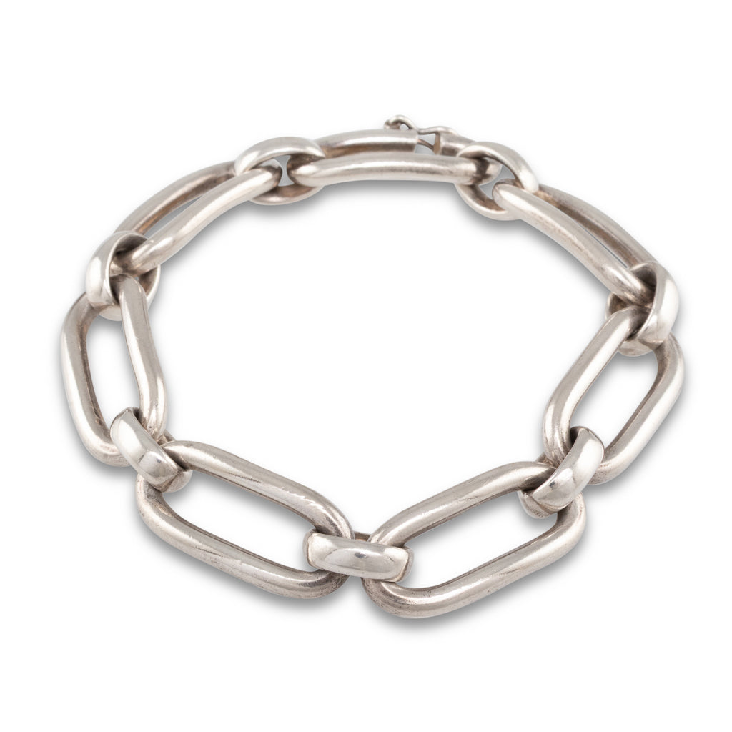 French Silver Bracelet