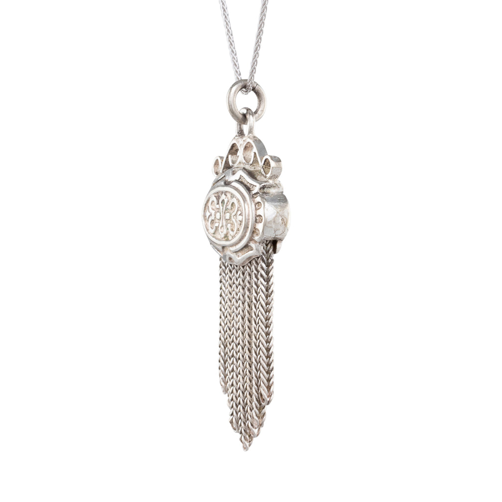 Silver Tassel Pendant