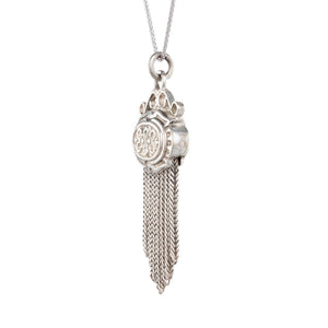 Silver Tassel Pendant