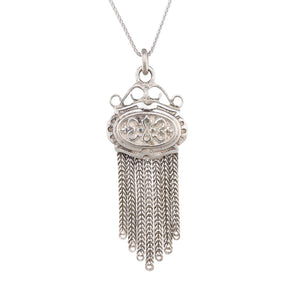 Silver Tassel Pendant