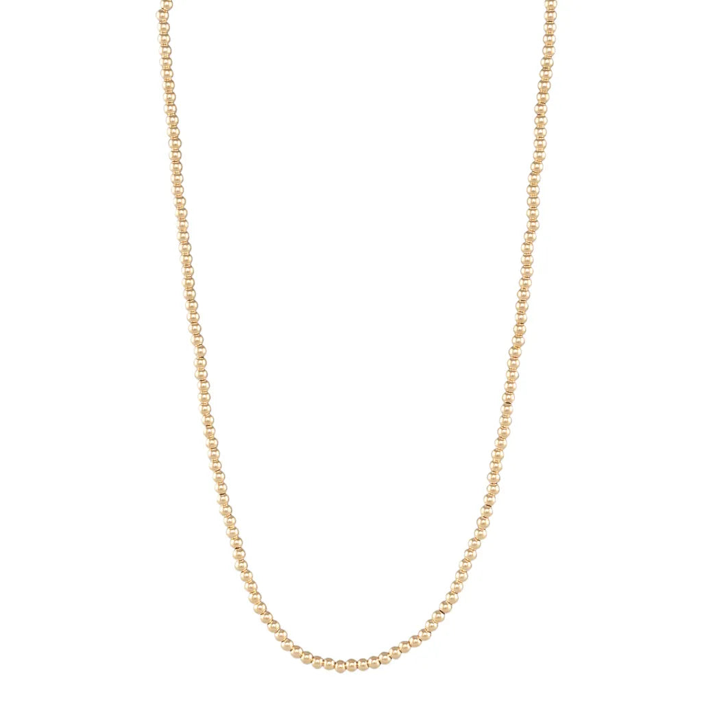 Gold Bead Necklace