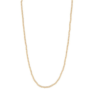 Gold Bead Necklace