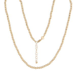 Gold Bead Necklace